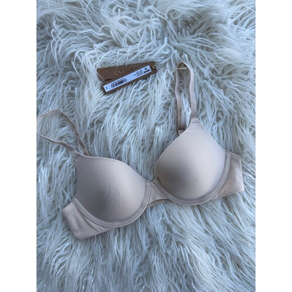 Skims Fits Everybody T-Shirt Bra Sand Size 34A - Picture 3 of 7